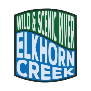 Elkhorn Creek Wild and Scenic River Wave T-Shirt