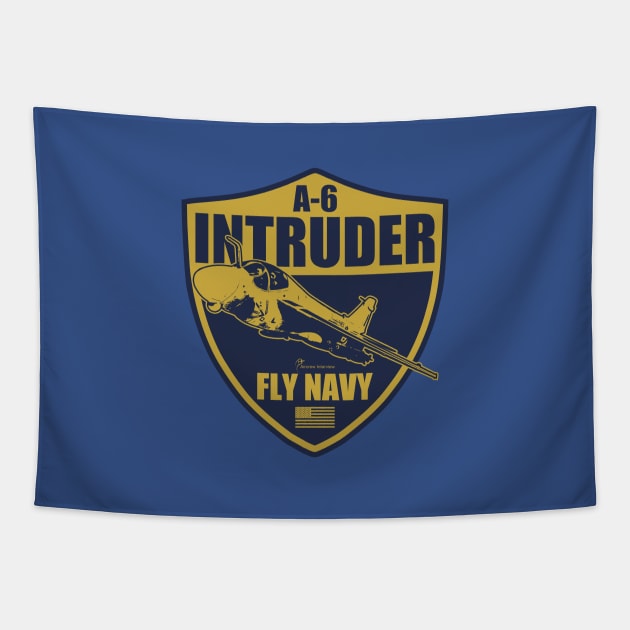 A-6 Intruder Tapestry by Aircrew Interview