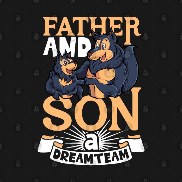 The dream team - father and son by Modern Medieval Design