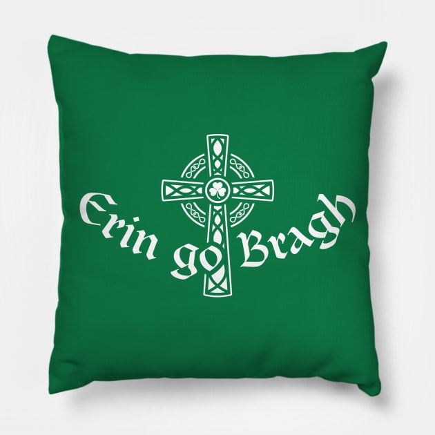 Erin go Bragh Pillow by SaltyCult