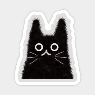 Cute black cat Magnet