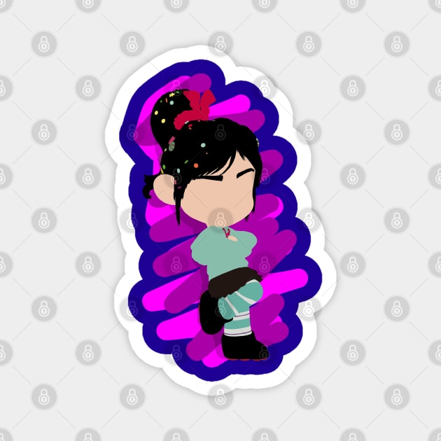 Vanellope Magnet by sigsin