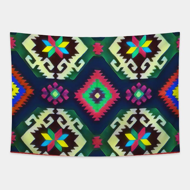 Ukrainian folk pattern Tapestry by Gogodzy