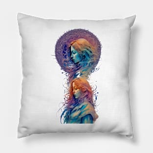 A Canvas of Beauty Pillow