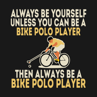 Bike Polo Player T-Shirt