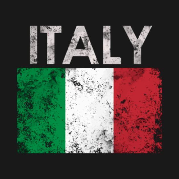 Vintage Italy Italia Italian Flag Pride Gift Trend Kids TShirt