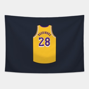 Rui Hachimura Jersey Gold Qiangy Tapestry