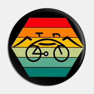 La Crosse Bridge Cycling Graphic Pin