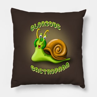 Glorious Gastropada Pillow