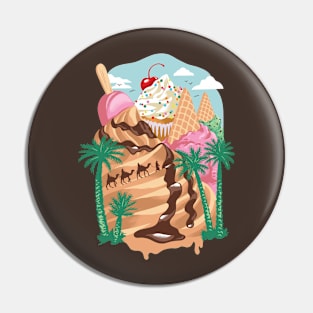 Dessert Mirage Pin