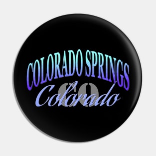 City Pride: Colorado Springs, Colorado Pin