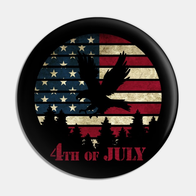 4th of July - Independence Day Pin by valentinahramov