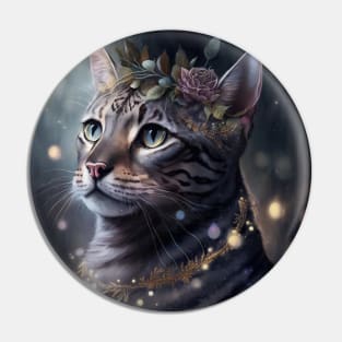 Captivating Bengal Cat Pin