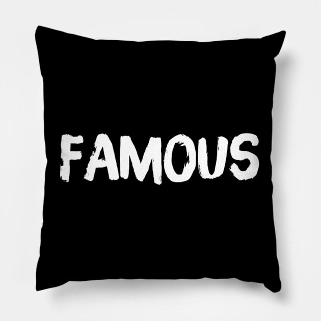 Famous Pillow by Coolsville