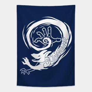 Summoner Class - White Design Tapestry