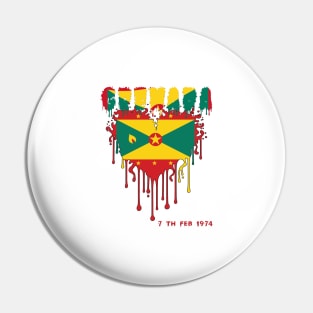 Grenada Independence Day Grenadian 50th celebration Grenada Pin