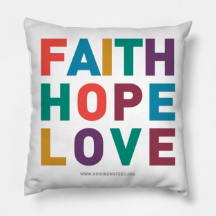 Faith Hope Love Pillow