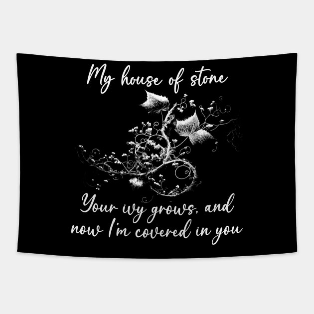 Retro Your Ivy Grows Gifts Men Tapestry by DesignDRart