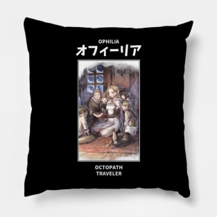 Ophilia Octopath Traveler Pillow