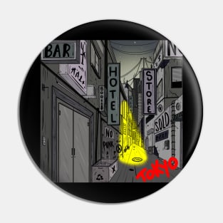 Tokyo night Pin