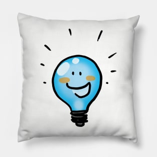 cute light bulb Pillow