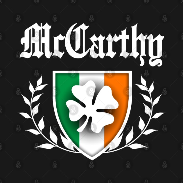 McCarthy Shamrock Crest by robotface