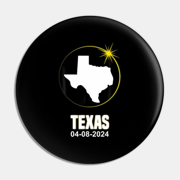 Solar Eclipse 2024 Texas State Total Solar Eclipse Pin by Diana-Arts-C