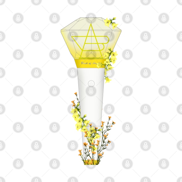 BoA Floral Lightstick kpop by RetroAttic
