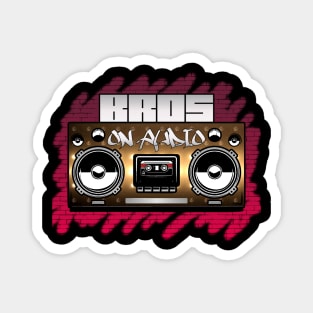 BROS on Audio (podcast):  Main Logo Magnet