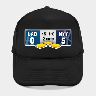 Dodgers Yankees 5th Inning World Series Hat