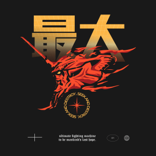 Evangelion EVA Unit 01 Streetwear T-Shirt