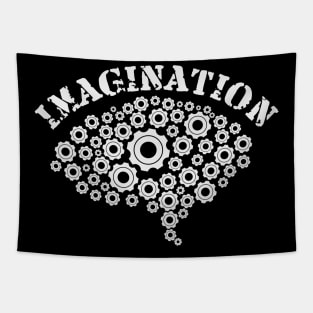 Imagination Brain Machine Tapestry