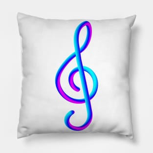 colorful blue purple Pillow