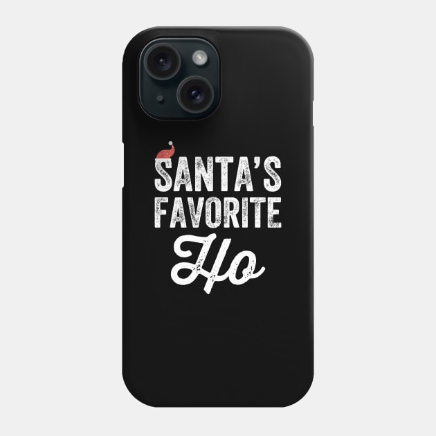 Santa's favorite ho Phone Case by captainmood