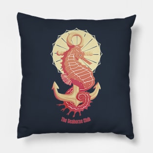 The Seahorse club (version 2) Pillow
