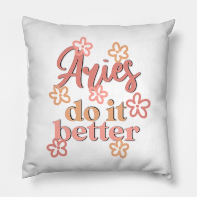 Aries Pillow by nicolecella98