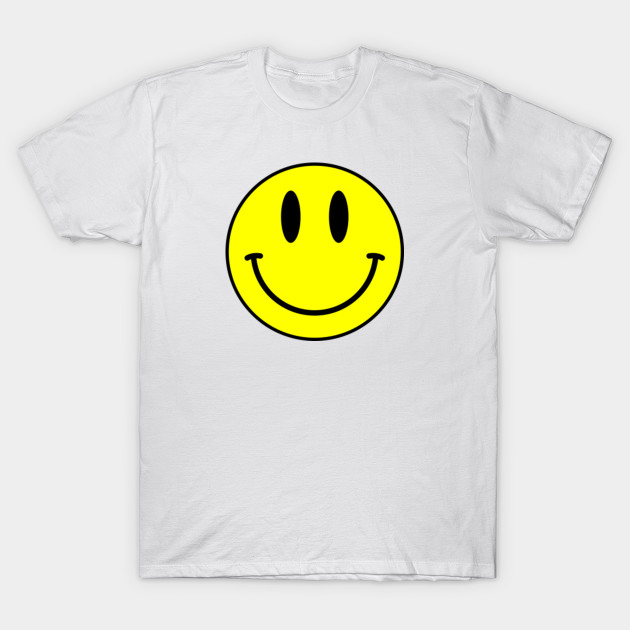 Acid House Smiley Face Smile TShirt TeePublic