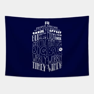 Wibbly Wobbly, Timey Wimey Tapestry