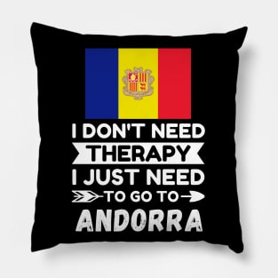 Andorra Visit Pillow