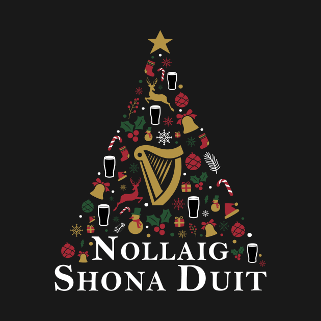 Nollaig Shona Duit Irish Tree by The Gift Hub