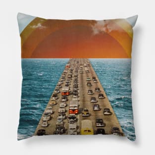 Sunset Drive Pillow