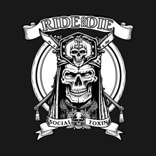 Ride or Die: Unbreakable Bonds of Loyalty and Commitment T-Shirt