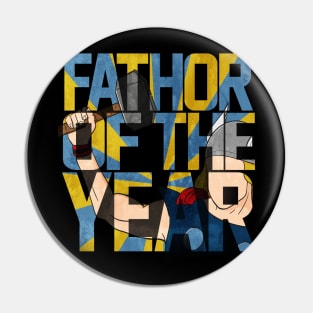 Fathor of The Year Pin