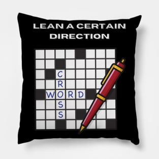 s on a shirt nyt crossword Pillow