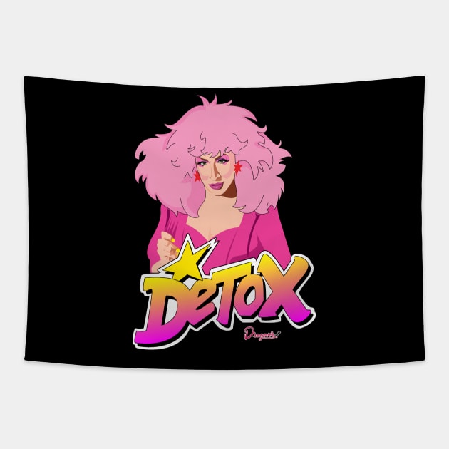 Detox from Drag Race Tapestry by dragover