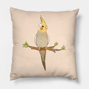 Cute Cockatiel Pillow