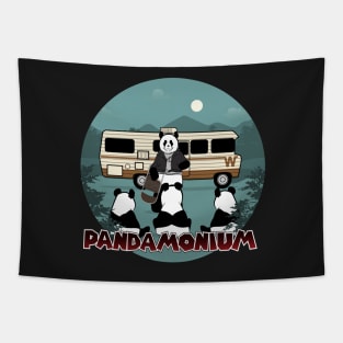 Pandamonium Tapestry