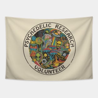 Psychedelic Research Volunteer Tapestry