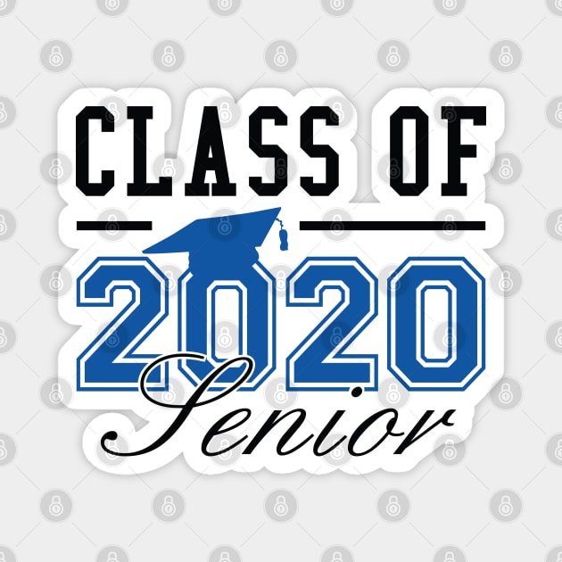 Class Of 2020 Senior Magnet by LuckyFoxDesigns