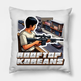 Rooftop Koreans Pillow